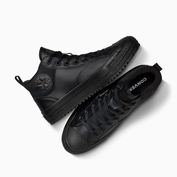 Converse CTAS Malden Street Boot Mid Triple Black Mens Athletic Sneaker size 10 - Picture 12 of 15